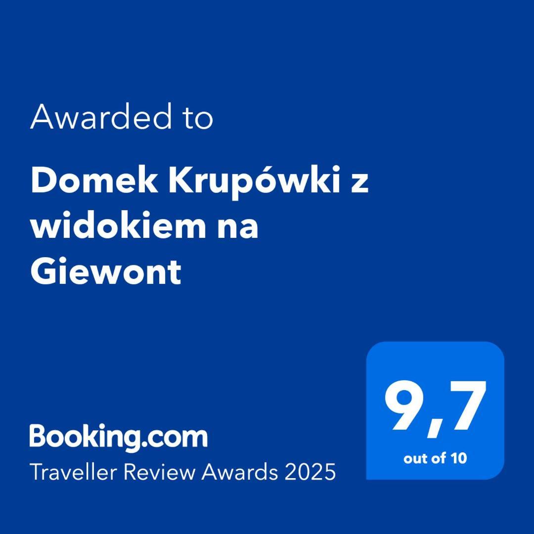 Domek Krupówki z widokiem na Giewont Zakopane Exterior foto